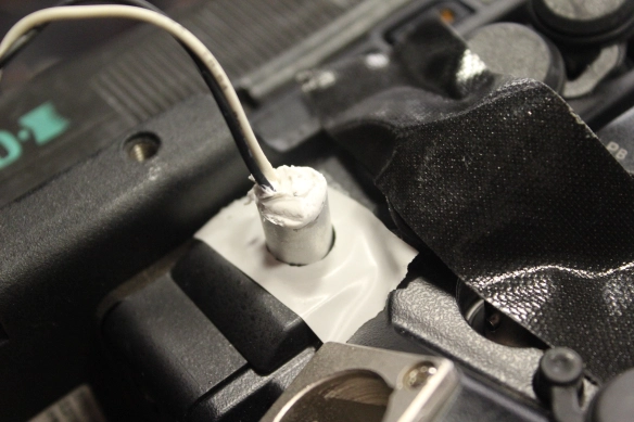 Molded/cast connector attempt