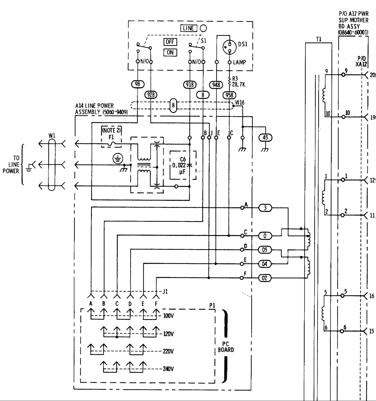 Line filtering