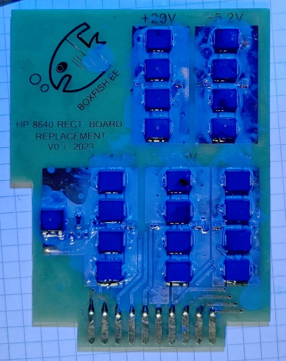 Conformal coating applied
